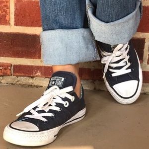 FIRM PRICE 💛Converse All Star Navy Blue w/Aqua